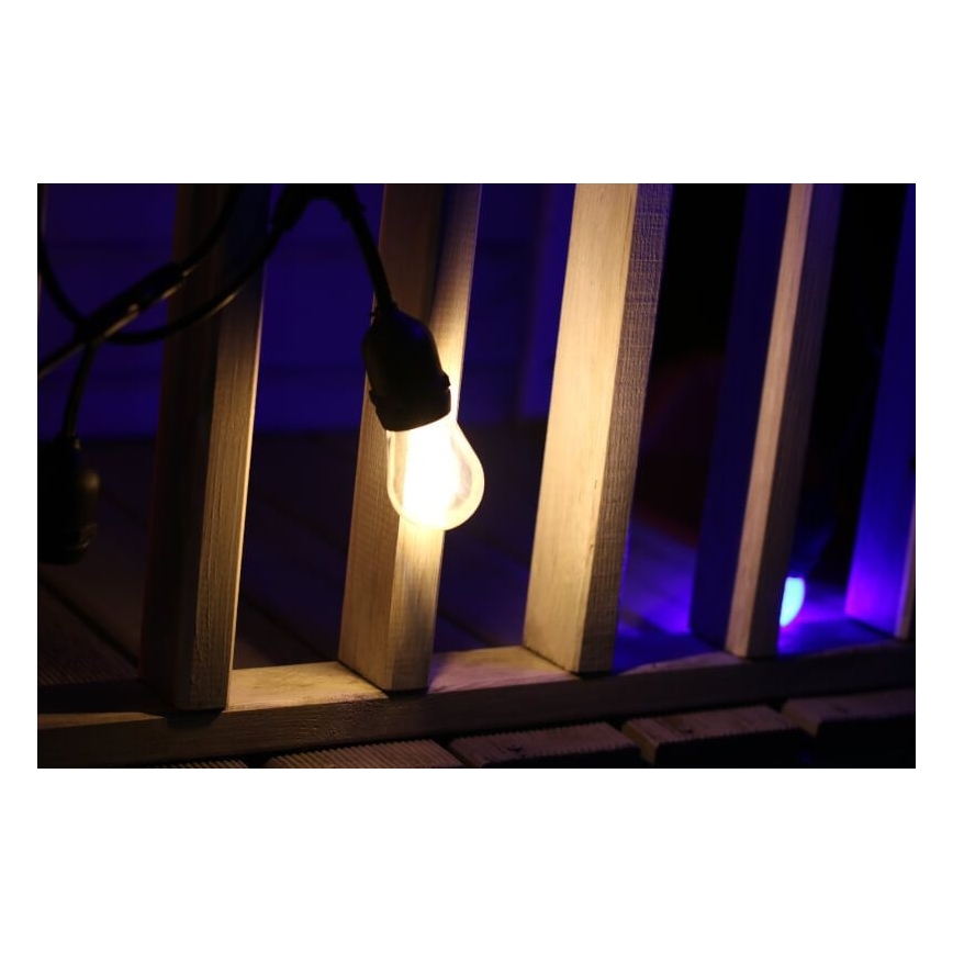 SET DE 2x Bombilla LED PARTY E27/0,5W/36V 2200K