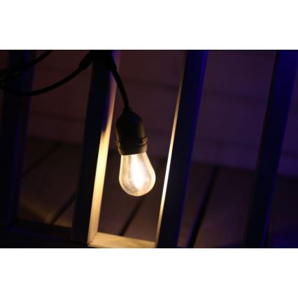 SET DE 2x Bombilla LED PARTY E27/0,5W/36V 2200K