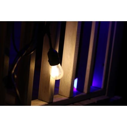 SET DE 2x Bombilla LED PARTY E27/0,5W/36V 2200K
