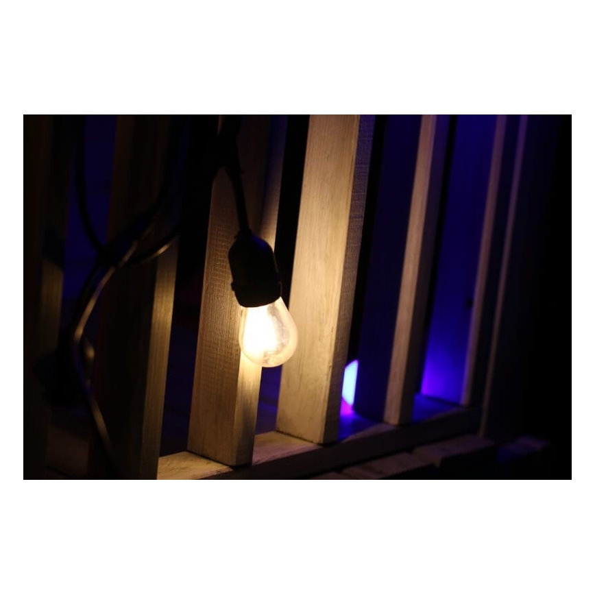 SET DE 2x Bombilla LED PARTY E27/0,5W/36V 2200K