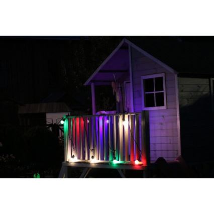 SET 2x bombilla LED PARTY E27/0,5W/36V azul