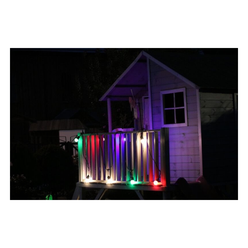 SET 2x bombilla LED PARTY E27/0,5W/36V azul