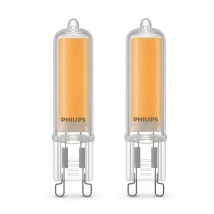 SET 2x Bombilla LED Philips G9/3,5W/230V 2700K