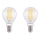 SET 2x Bombilla LED VINTAGE E14/4W/230V 2700K - Globo 10589-2K