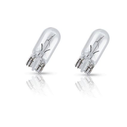 SET 2x Bombilla para coche Philips VISION 12256B2 W2,1x9,5d/3W/12V