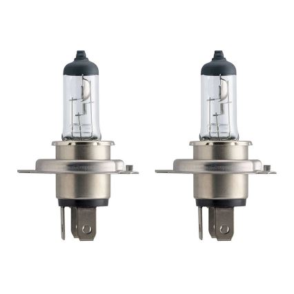 SET 2x Bombilla para coche Philips VISION 12342PRC2 H4 P43t-38/60W/55W/12V