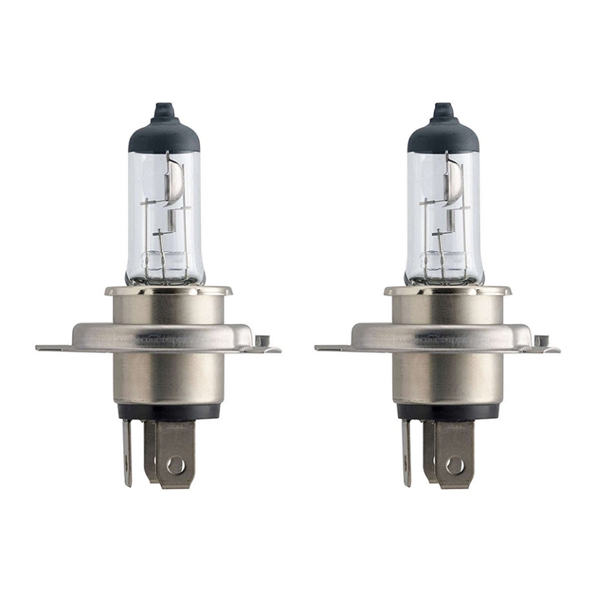SET 2x Bombilla para coche Philips VISION 12342PRC2 H4 P43t-38/60W/55W/12V
