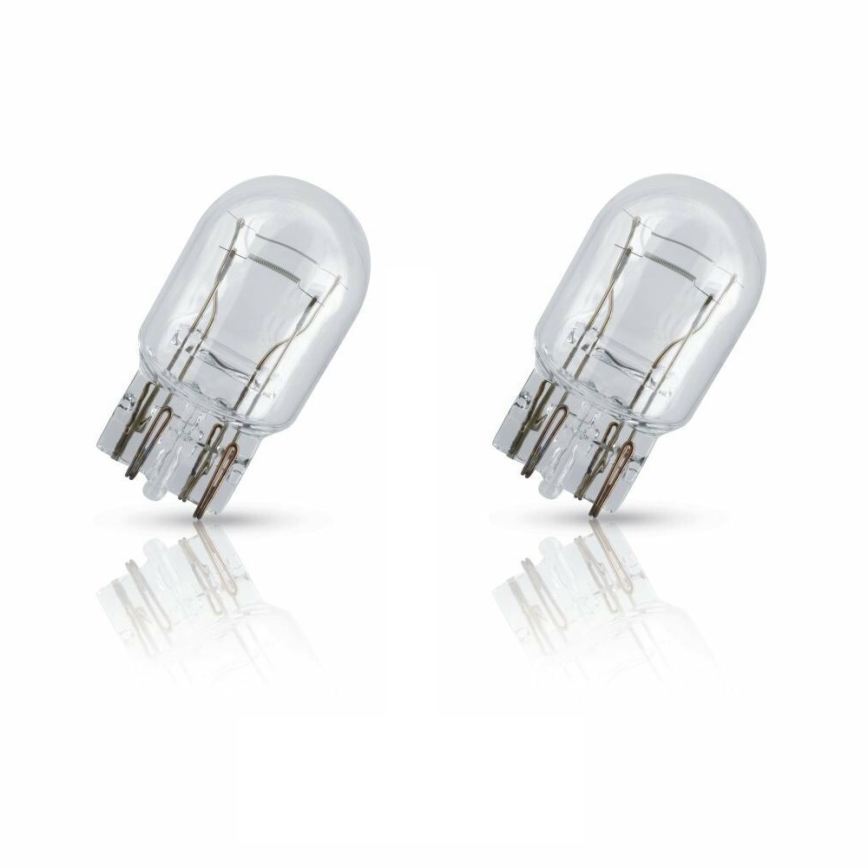 SET 2x Bombilla para el coche Philips VISION 12066B2 W3x16q/5W/12V