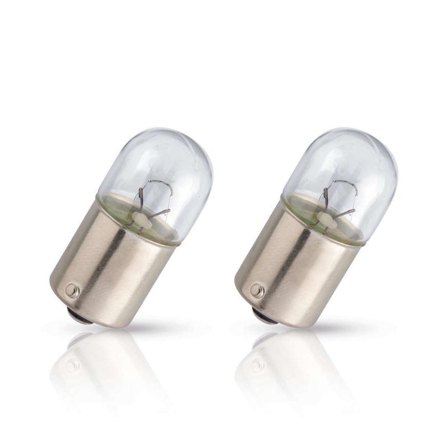 SET 2x Bombilla para el coche Philips VISION 12814B2 BA15s/10W/12V