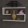 SET 2x Estante de pared JENIKA blanco