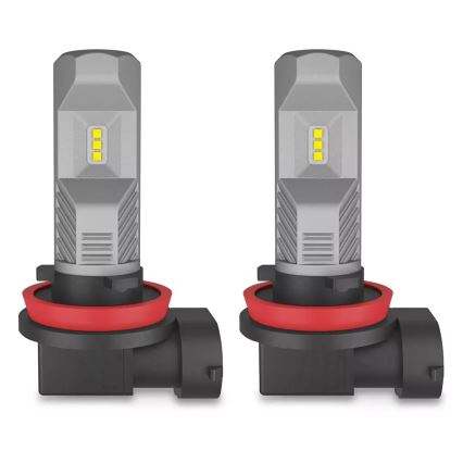 SET 2x LED Bombilla H8/H11/H16 PGJ19-X/8,2W/12V 6000K - Osram