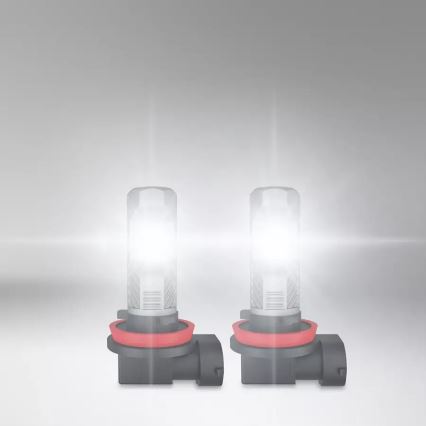 SET 2x LED Bombilla H8/H11/H16 PGJ19-X/8,2W/12V 6000K - Osram