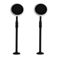 SET 2x LED Lámpara solar ajustable GARDEN LED/3W/5V 42-80 cm 4000K IP65