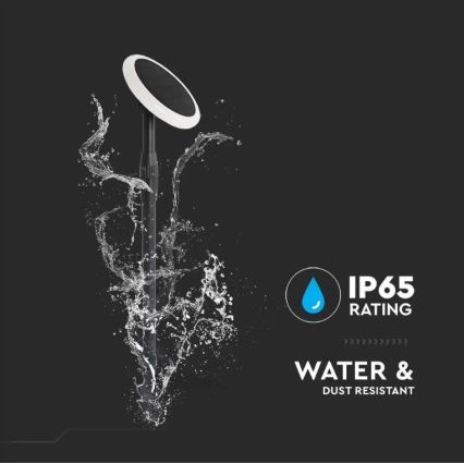SET 2x LED Lámpara solar ajustable GARDEN LED/3W/5V 42-80 cm 4000K IP65