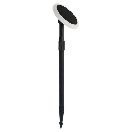 SET 2x LED Lámpara solar regulable GARDEN LED/3W/5V 42-80 cm 3000K IP65 1000 mAh