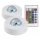 SET 2x LED RGB Regulable lámpara decorativa FESTA 3xAAA/4,5V + control remoto