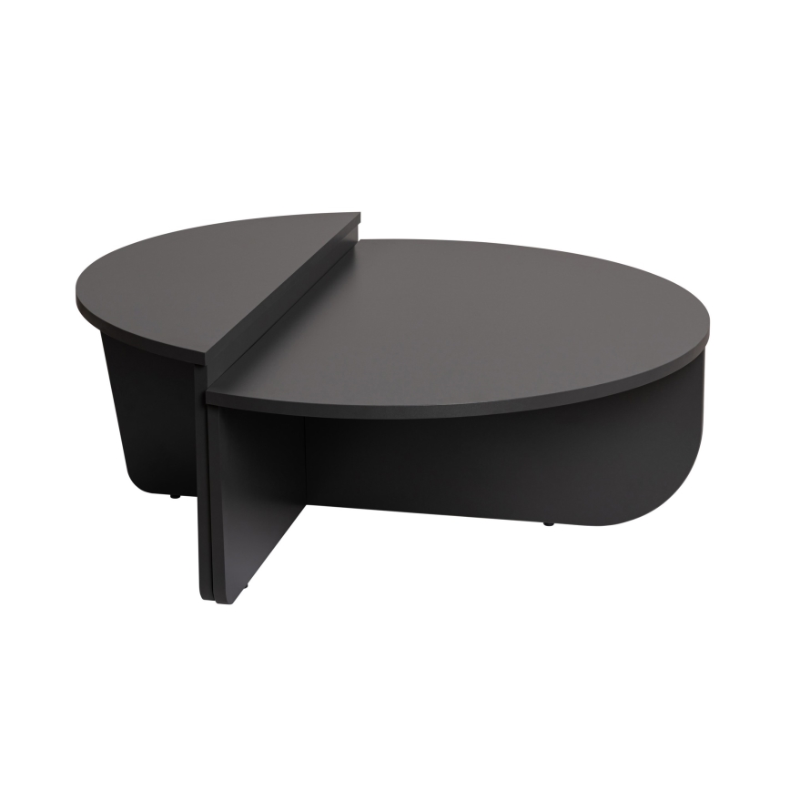 SET 2x Mesa de centro ORION antracita