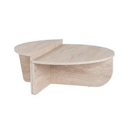 SET 2x Mesa de centro ORION beige