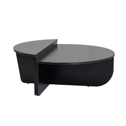 SET 2x Mesa de centro ORION negro
