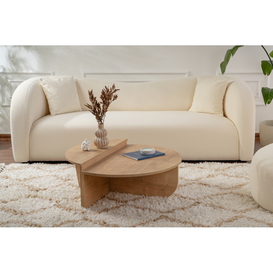 SET 2x Mesa de centro ORION roble