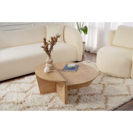SET 2x Mesa de centro ORION roble