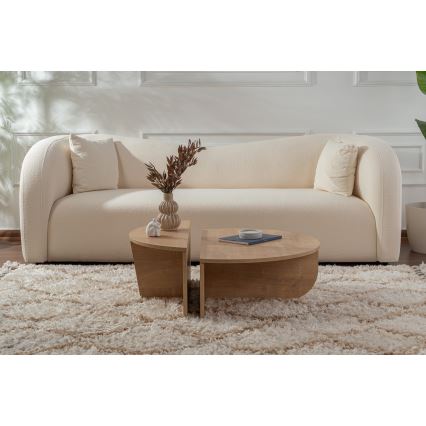 SET 2x Mesa de centro ORION roble