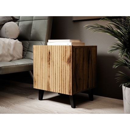 SET 2x Mesilla de noche VAMOS 52x45 cm roble wotan
