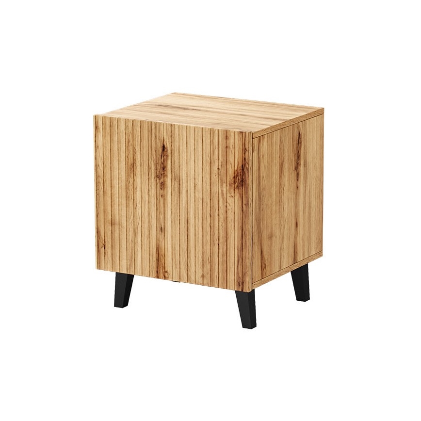 SET 2x Mesilla de noche VAMOS 52x45 cm roble wotan
