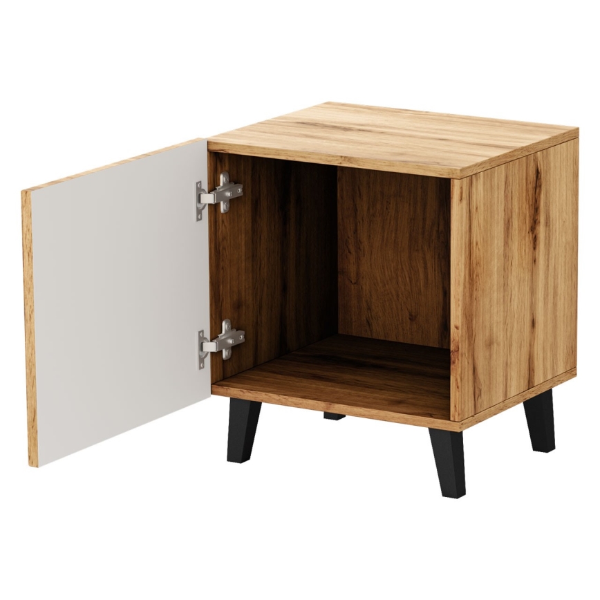 SET 2x Mesilla de noche VAMOS 52x45 cm roble wotan