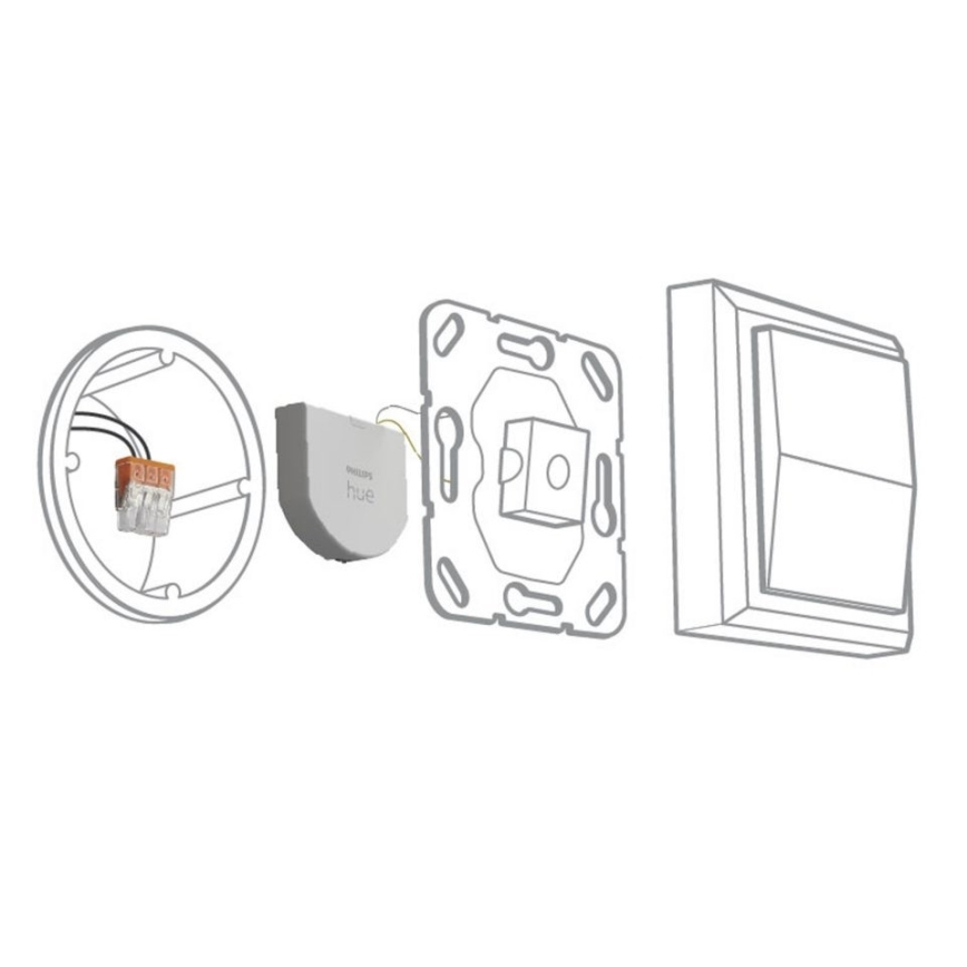 SET DE 2x Módulo para interruptor de pared Philips Hue SWITCH