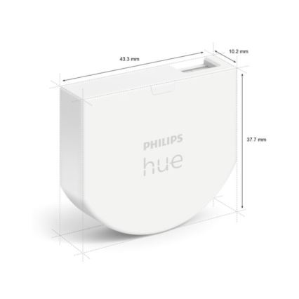 SET DE 2x Módulo para interruptor de pared Philips Hue SWITCH