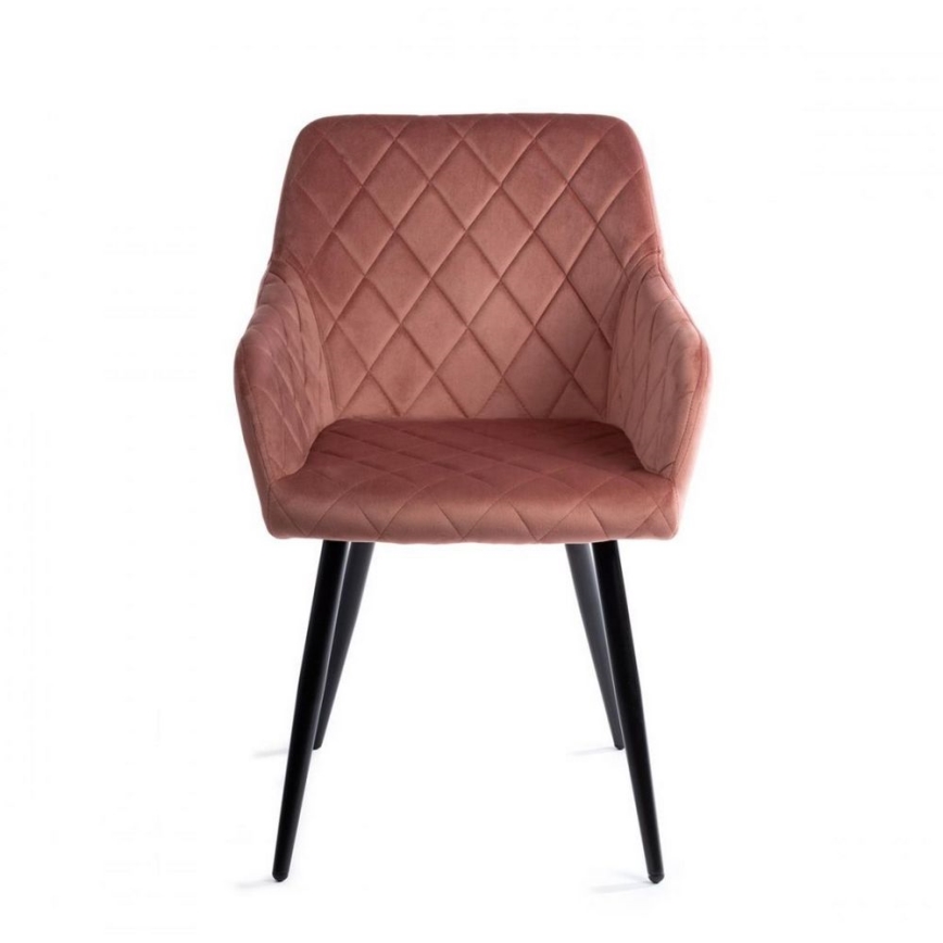 SET DE 2 sillas de comedor RICO rosa