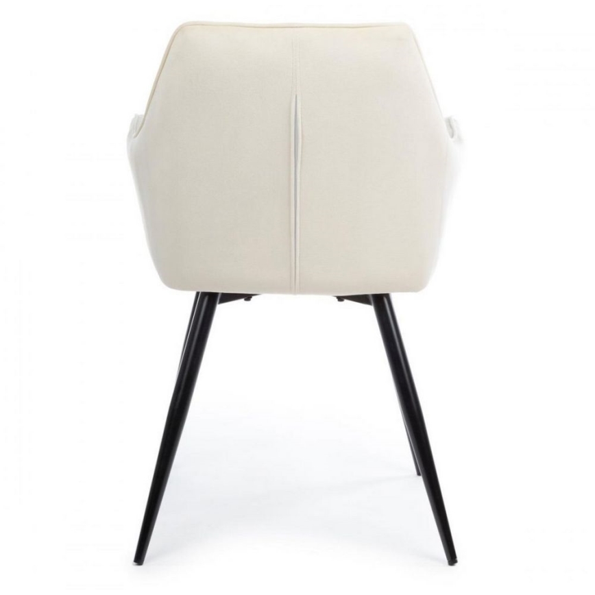 SET DE 2 sillas de comedor SAMETTI crema