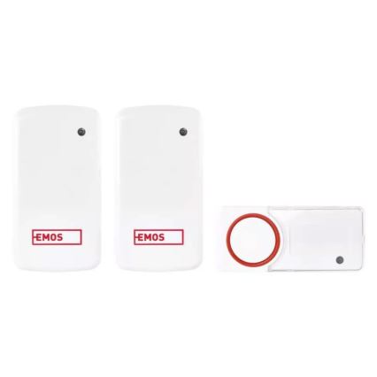SET 2x Timbre inalámbrico 230V IP44