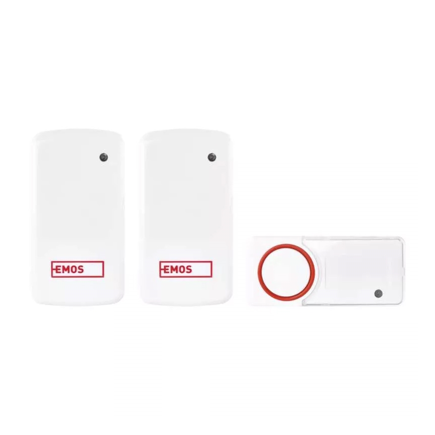 SET 2x Timbre inalámbrico 230V IP44