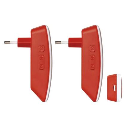 SET 2x Timbre inalámbrico 230V IP44