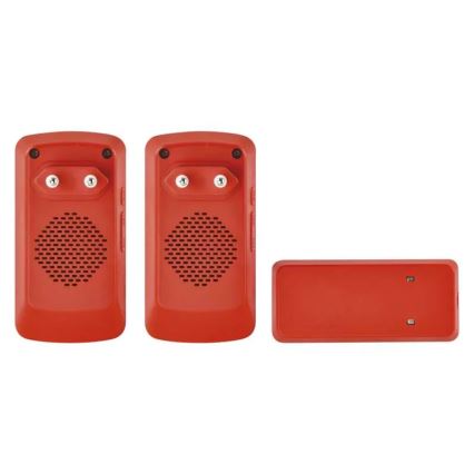 SET 2x Timbre inalámbrico 230V IP44