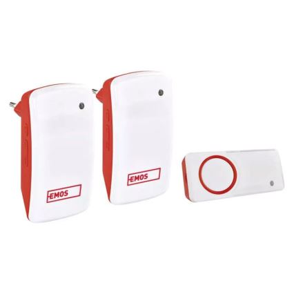 SET 2x Timbre inalámbrico 230V IP44