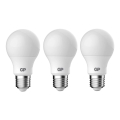 SET 3x Bombilla LED A60 E27/8,6W/230V 2700K - GP