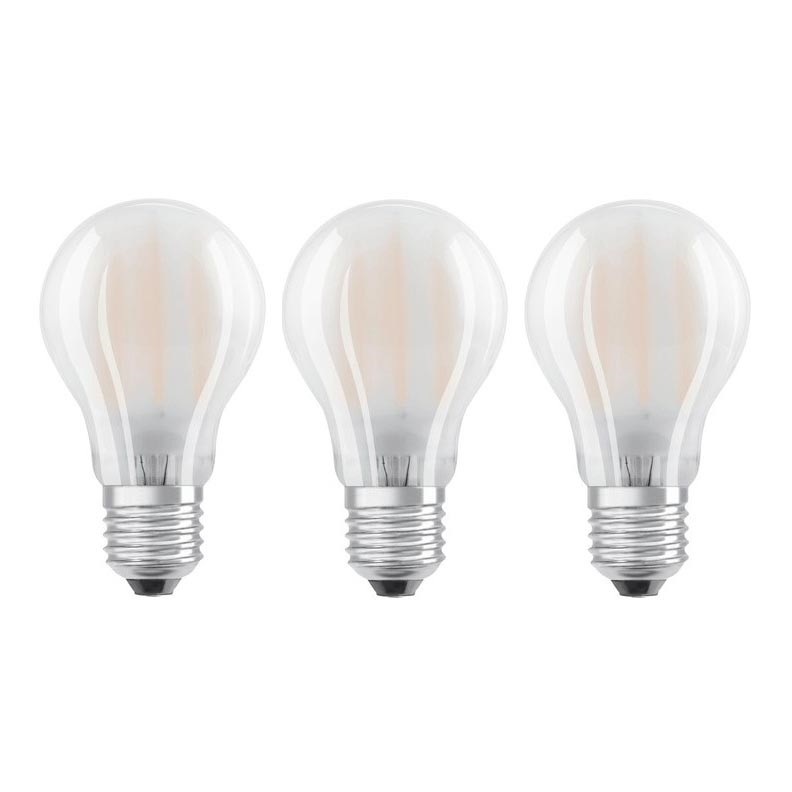 SET 3x Bombilla LED E27/7W/230V 2700K