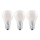 SET 3x Bombilla LED E27/7W/230V 2700K