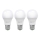 SET 3x Bombilla LED ECOLINE A60 E27/10W/230V 4000K - Brilagi