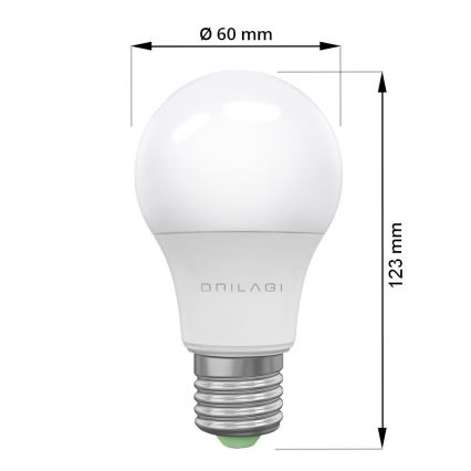 SET 3x Bombilla LED ECOLINE A60 E27/15W/230V 4000K - Brilagi
