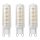 SET 3x Bombilla LED ECOLINE G9/4,5W/230V 3000K - Brilagi