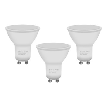 SET 3x Bombilla LED ECOLINE GU10/6W/230V 4000K - Brilagi