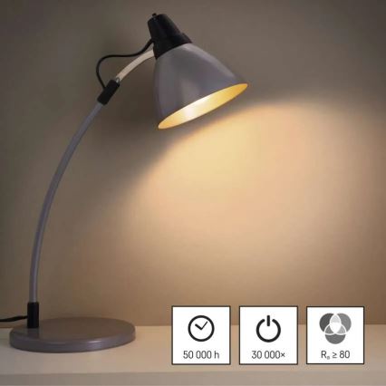 SET 3x Bombilla LED FILAMENT A60 E27/3,8W/230V 2700K Clase energética A