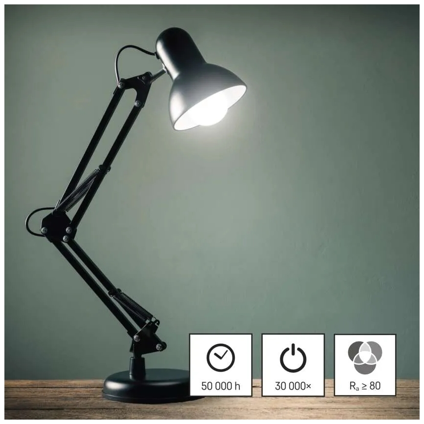 SET 3x Bombilla LED FILAMENT A60 E27/3,8W/230V 4000K Clase energética A