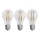 SET 3x Bombilla LED FILAMENT A60 E27/5W/230V 4000K Clase energética A