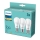 SET 3x Bombilla LED Philips A60 E27/13W/230V 2700K