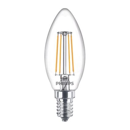 SET 3x Bombilla LED Philips B35 E14/4,3W/230V 2700K